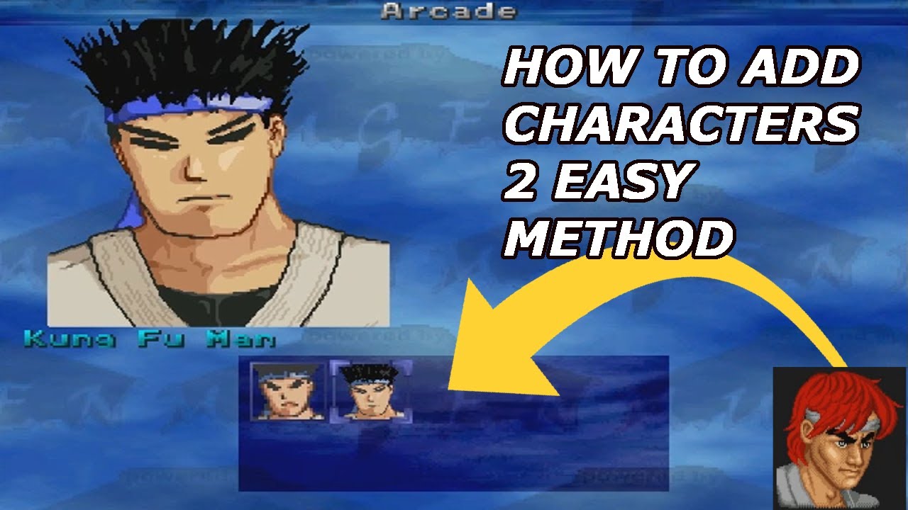 Учебник Mugen: как добавлять персонажей в Mugen 2. Простые методы