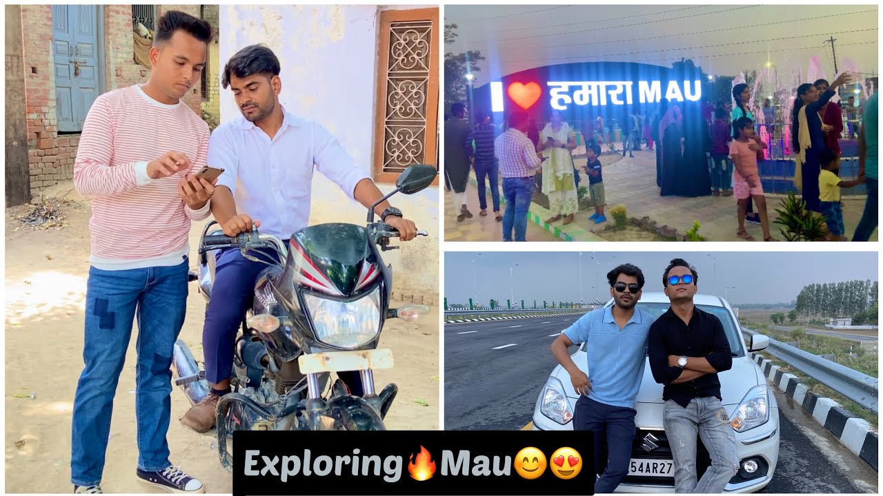 Mau vlog🔥|| Mau vlog with surprise 😎||Mau vlog with Aaqif 😍#atifvlogs #youtube #moreviews