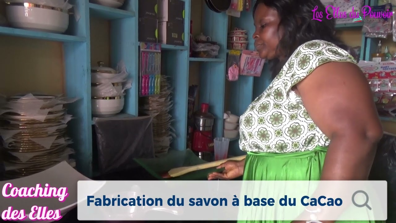 Fabrication du savon à base du CaCao