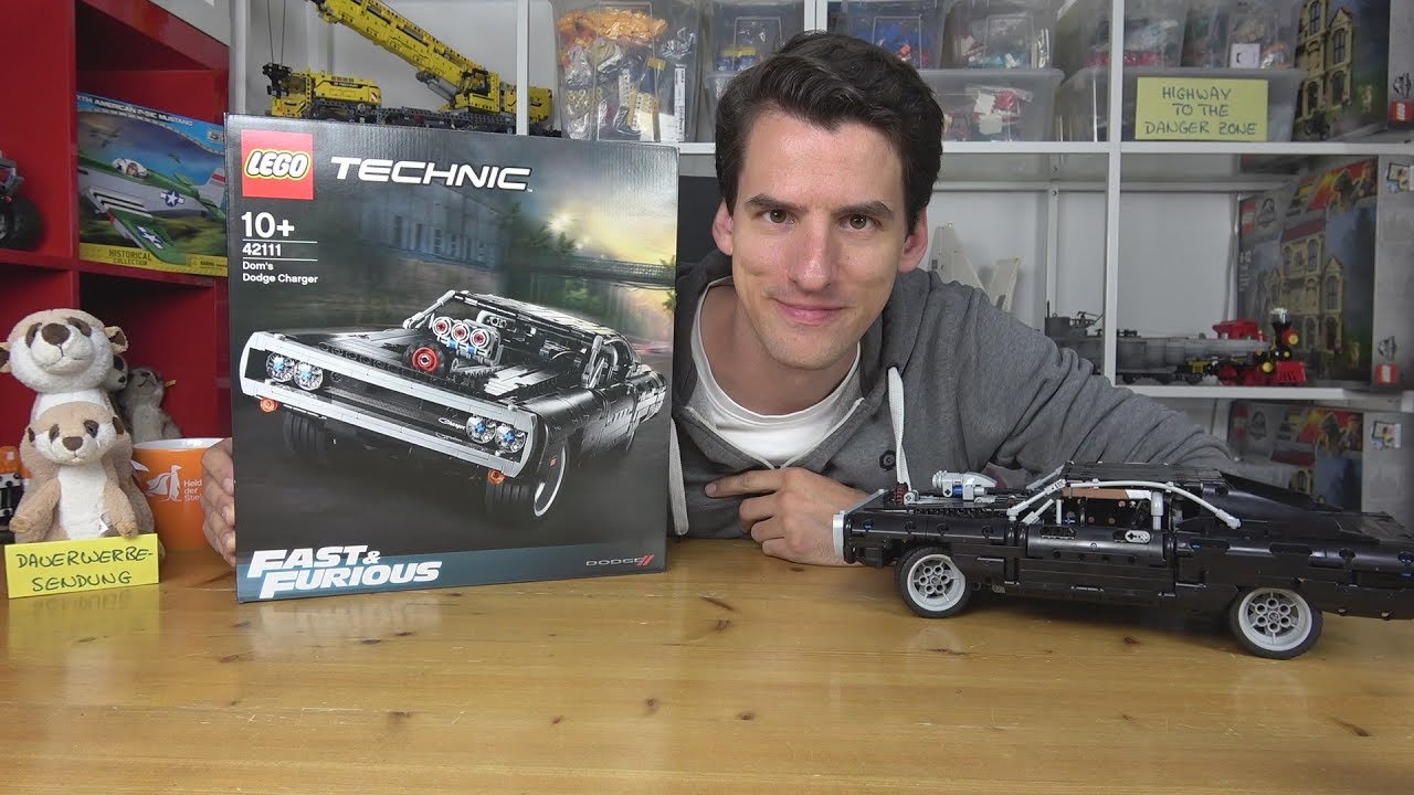 Nach dem Umbau rockt er! LEGO® Technic 42111 Dom's Dodge Charger - Review und RC-Erweiterung