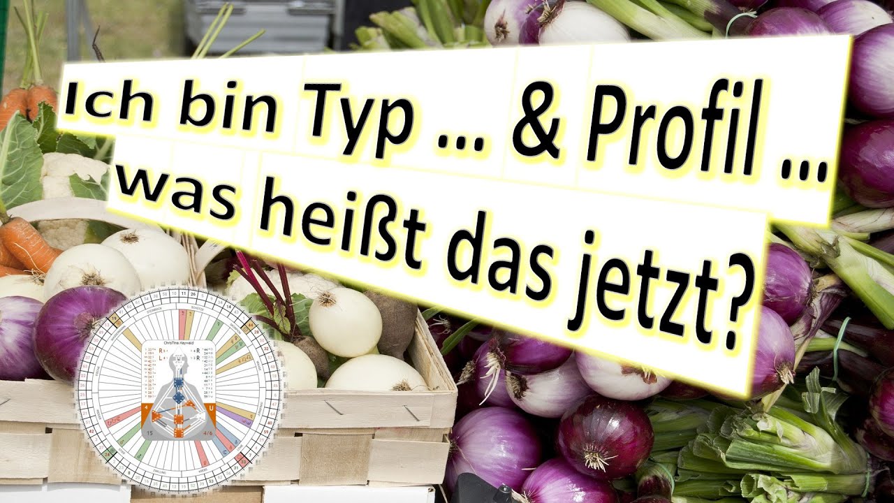 Human Design - ich bin Typ abc und Profil xyz - was heißt das jetzt?