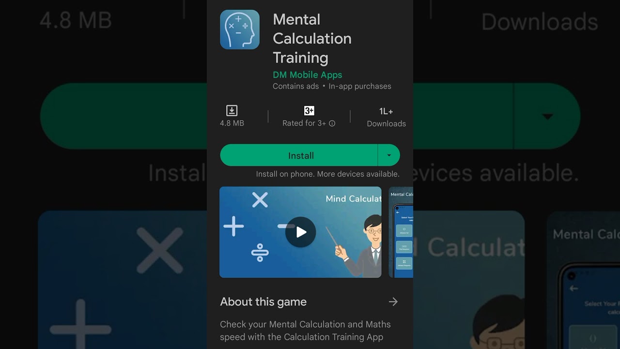 BEST APPS TO BOOST UP CALCULATION #calculationbooster #sscchsl #ssccglmaths #sscpreparation #shorts