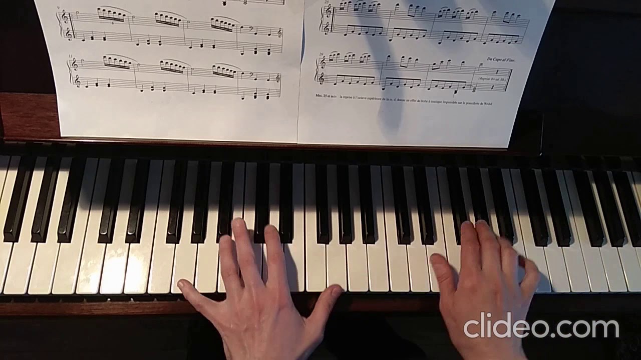 Mozart, Das Butterbrot (La Tartine Beurée) разбор произведения