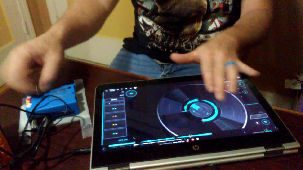 Diy portable fader on mixfader app