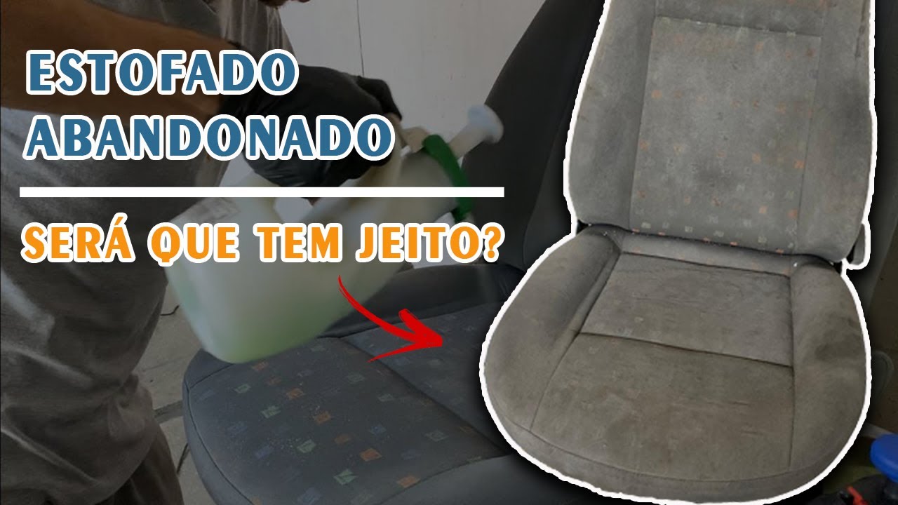 COMO LAVAR OS BANCOS DO CARRO PASSO A PASSO