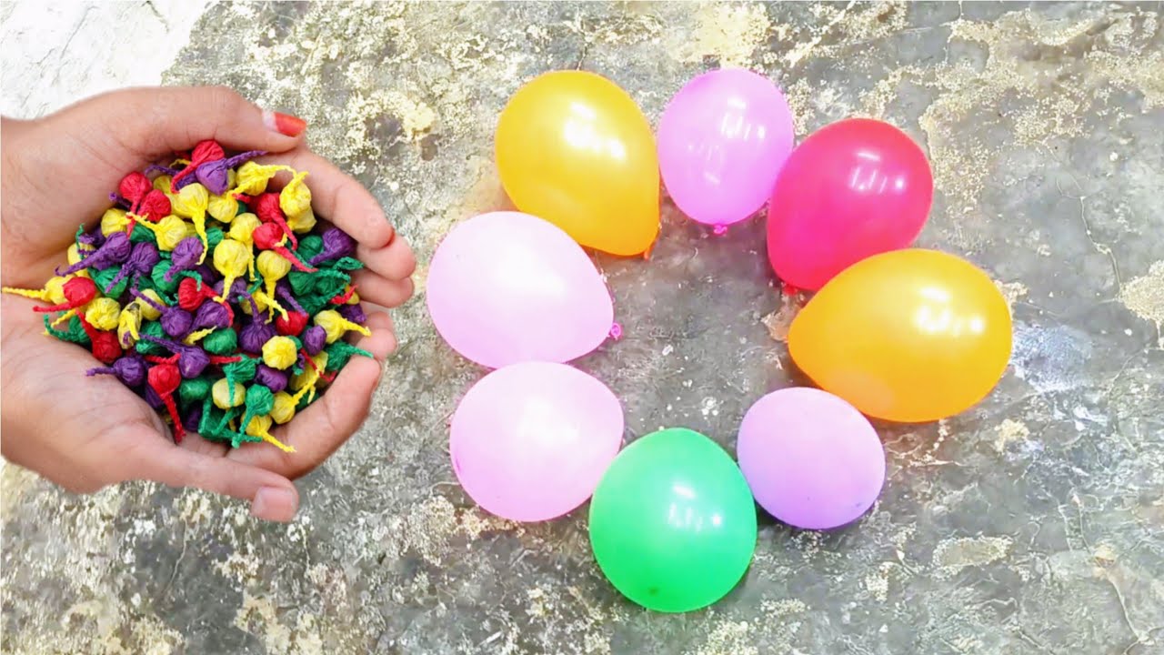 Pop Pop vs Balloons🎈 | Balloon circle in Pop Pop crackers