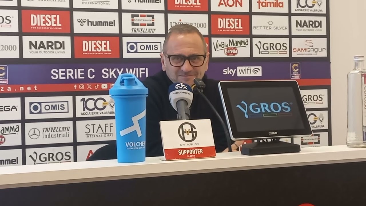 L.R.Vicenza - Cittadella: conferenza stampa pre partita di Fabio Gallo