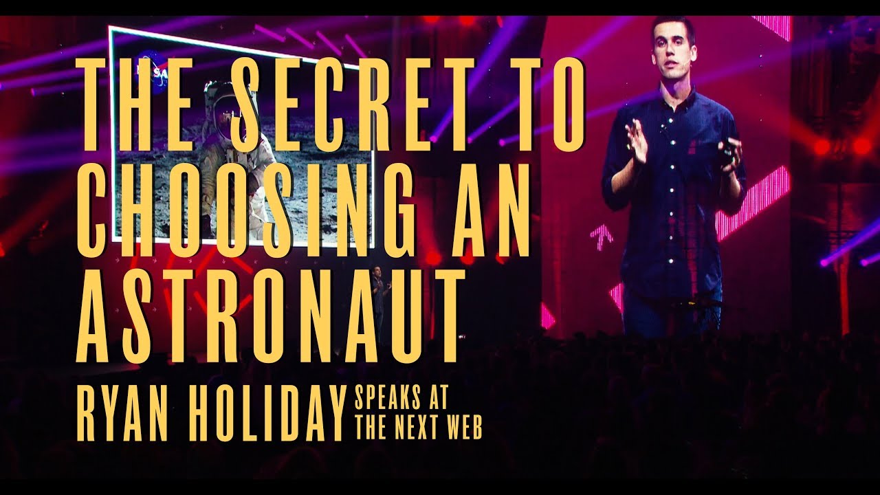 How To Control Your Emotions Like A Stoic | Ryan Holiday Speaks at The Next Web Conference