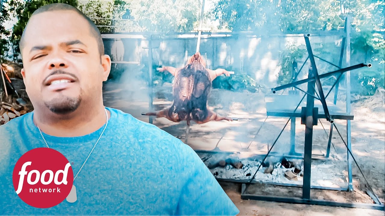 Chef prepar&oacute; una gran asadera para su boda | Cocinando con fuego | Food Network Latinoam&eacute;rica