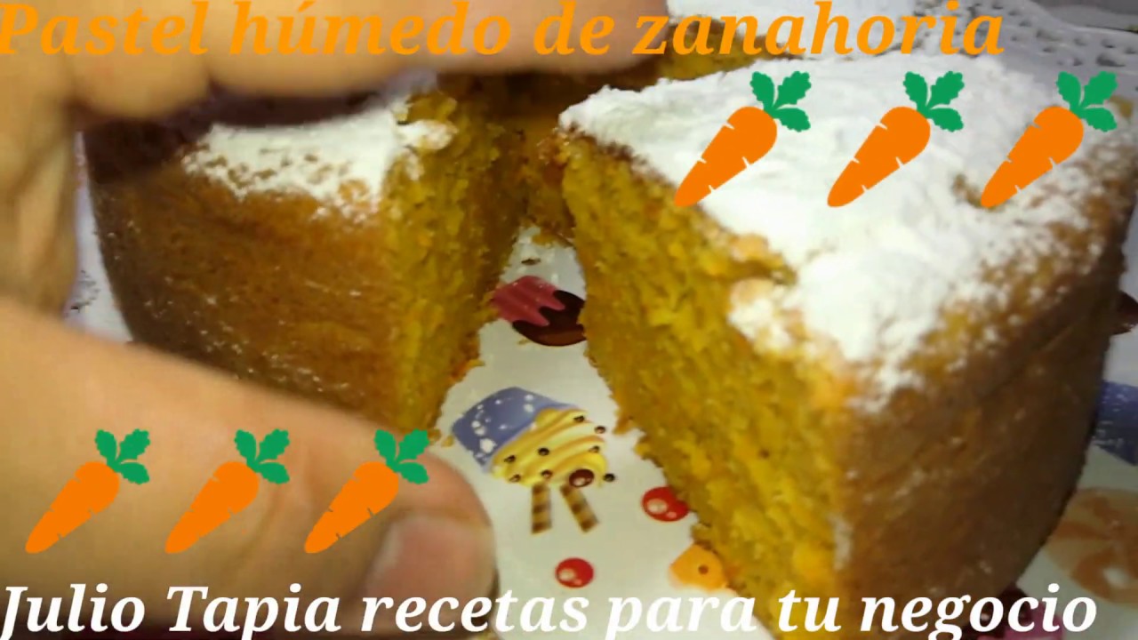 Esponjoso y húmedo pastel de zanahoria super económico para negocio