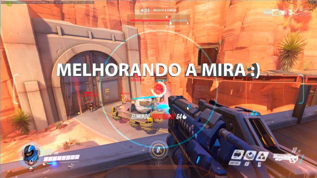 MELHORANDO A MIRA NO OVERWATCH :)