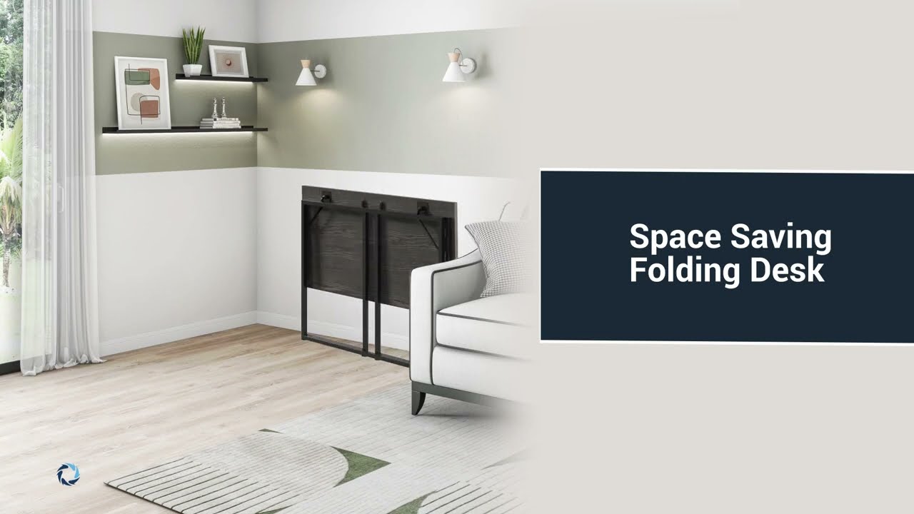 TECHNI MOBILI  Space Saving Folding Desk