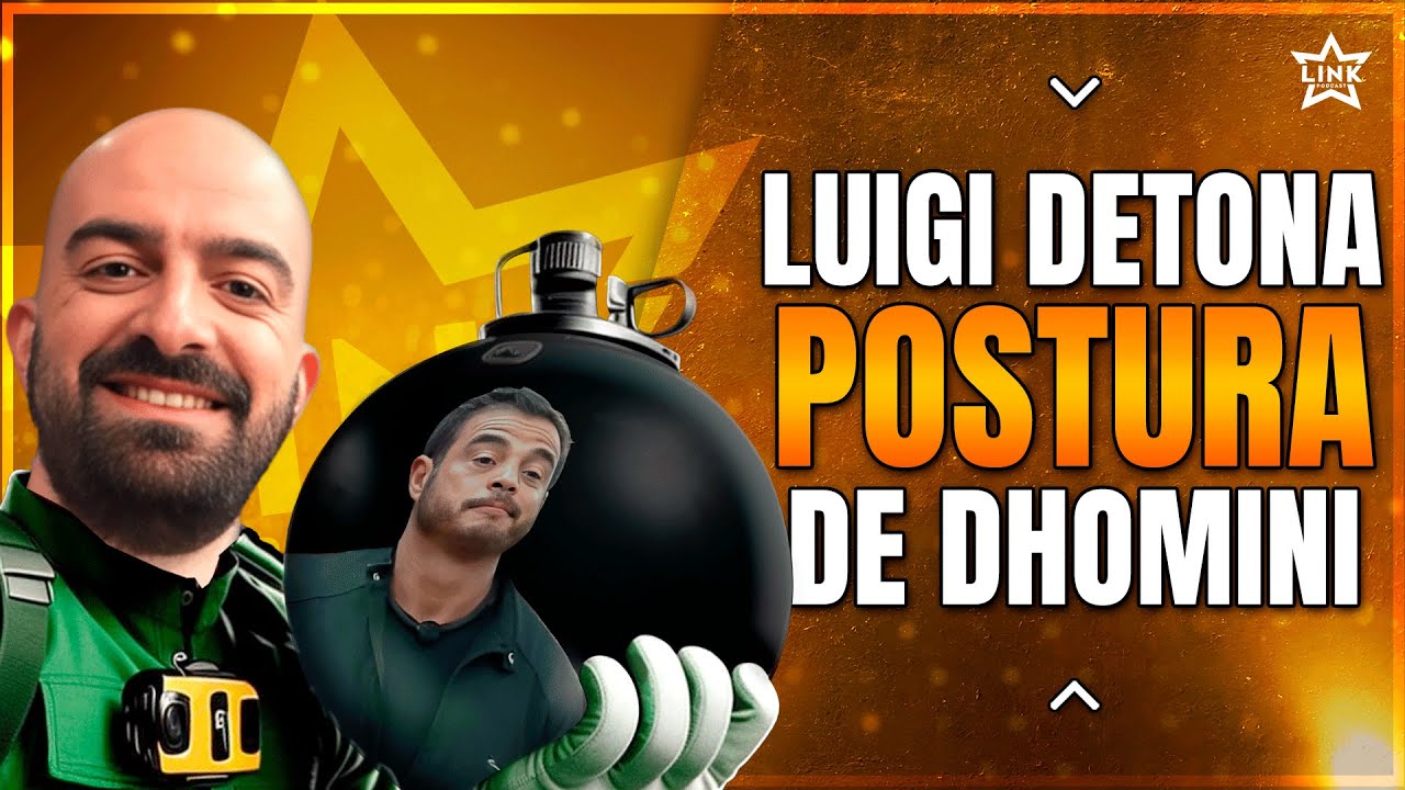 B0MBA DO LUIGI: DHOMINI ABANDONA PROGRAMA E LUIGI RESPONDE! | LINK PODCAST