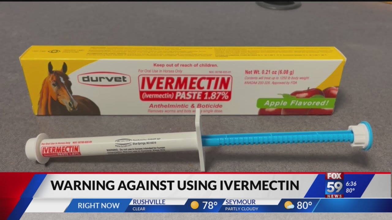 Indiana Poison Center reports increase in ivermectin side effects calls, doctors warn drug isn&rsquo;t a C