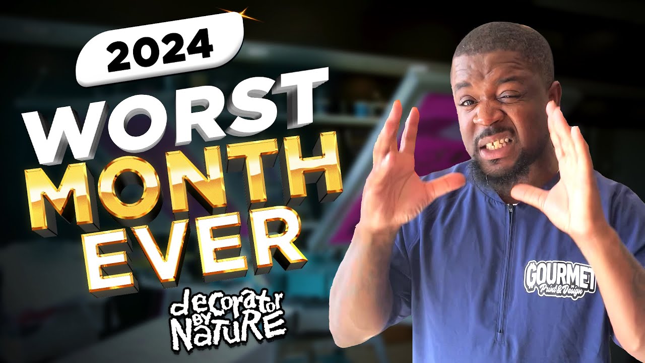 I Had The Worst Month This Year In My Printshop! Here’s Why!