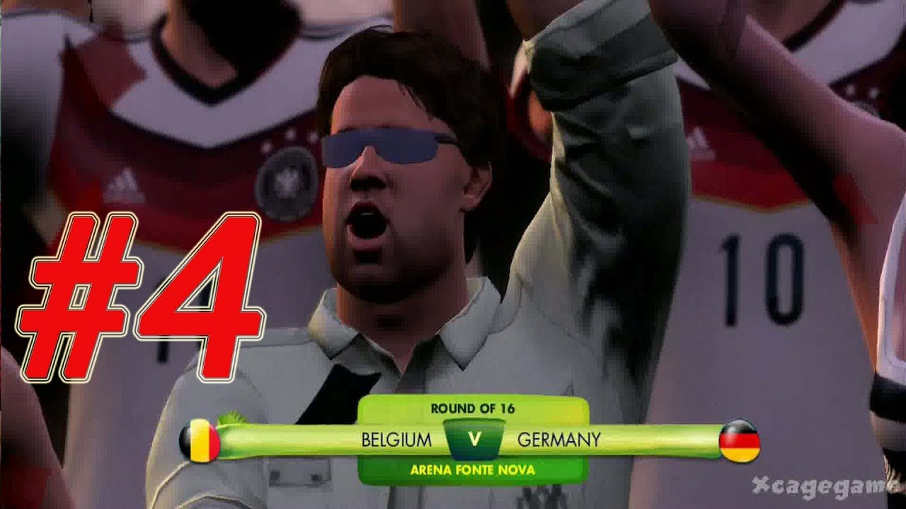 2014 FIFA World Cup - Walkthrough Gameplay Part 4 - Round of 16  -  Belgium - Germany  [ HD ]
