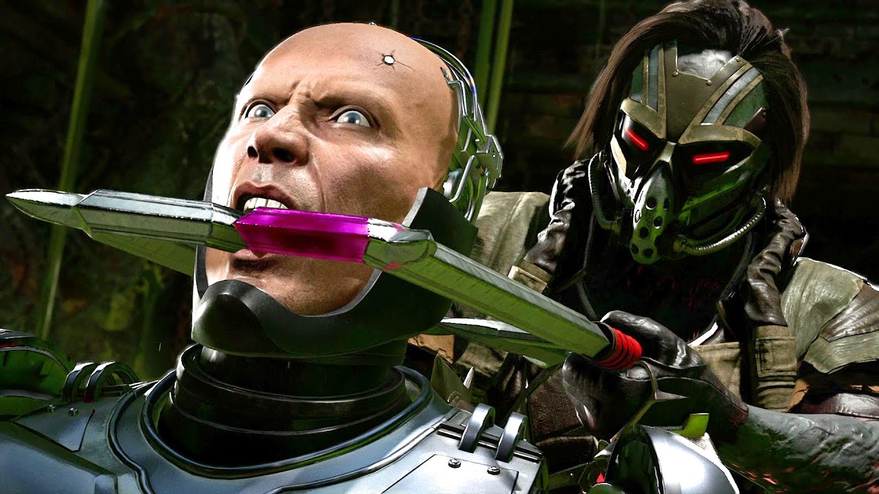 MK11 All Fatalities on RoboCop