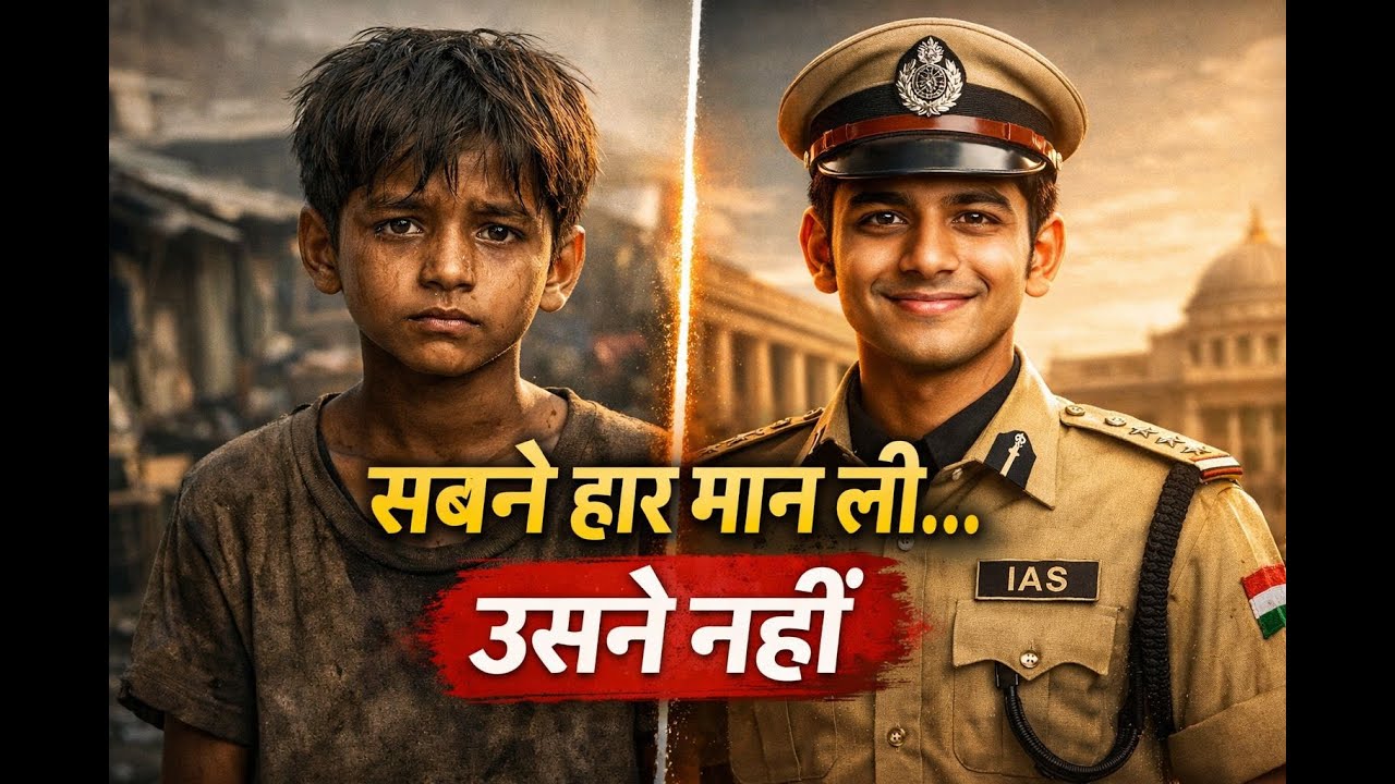 गरीबी, नशा और तानों से IAS तक | वो लड़का जो कभी हार नहीं माना | Emotional Story