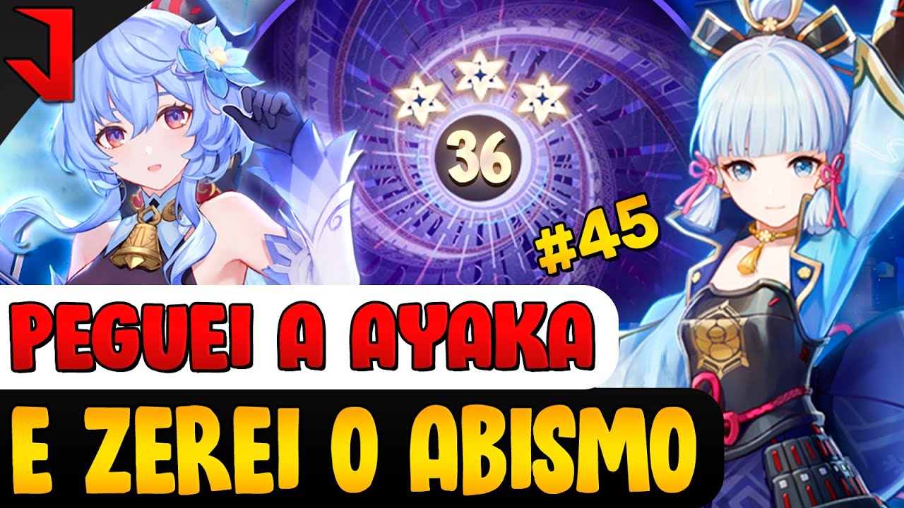PEGUEI A AYAKA E ZEREI O ABISMO EM 4 MESES DE CONTA! JAPETA #45 | GENSHIN IMPACT