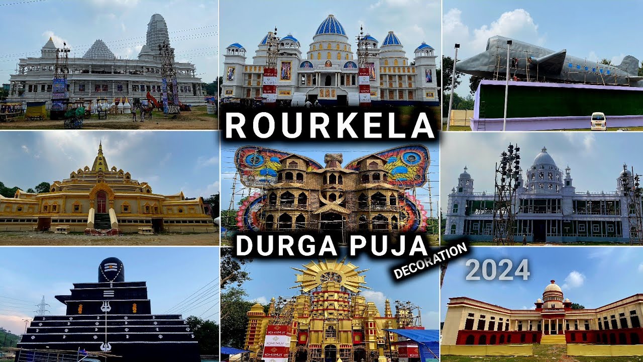 Rourkela Durga Puja 2024 Decoration || Rourkela Durga Puja 2024 || Odisha