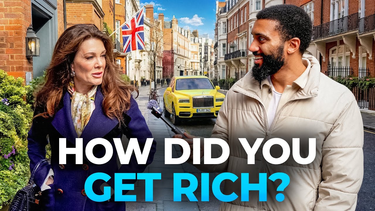 Asking Millionaires How They Got Rich? | London, Knightsbridge