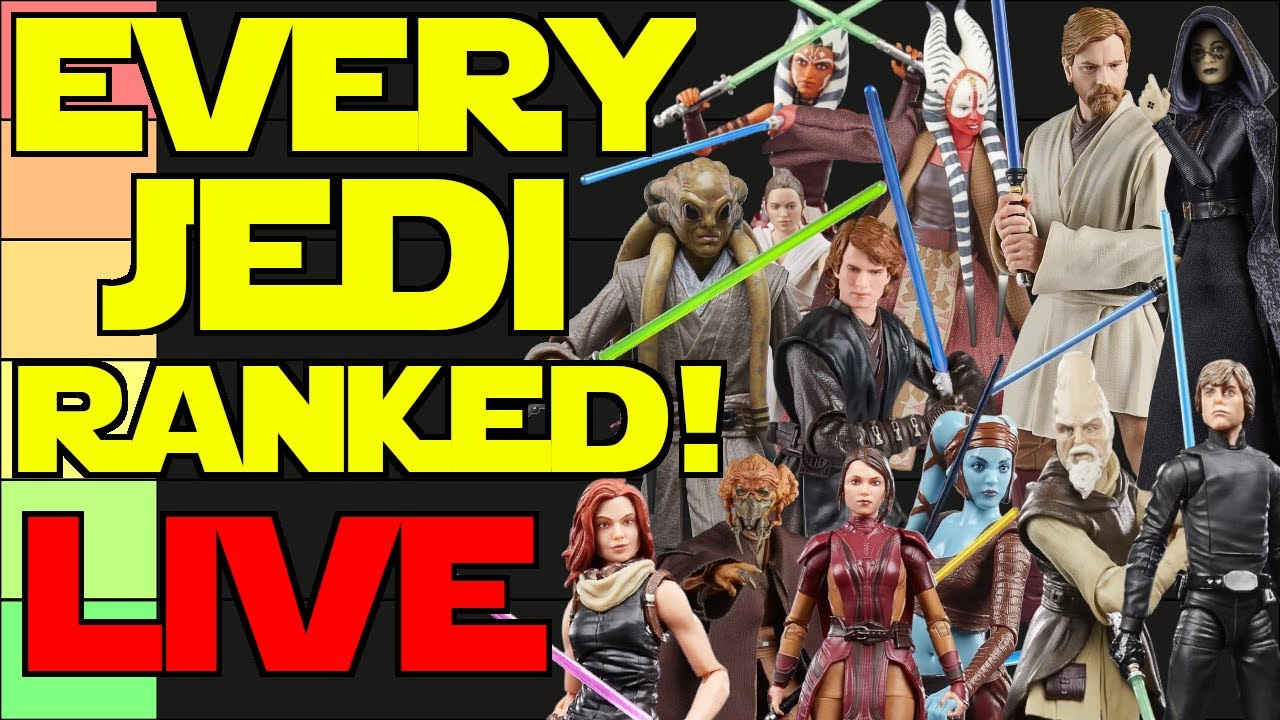 Every Star Wars Black Series Jedi Ranked!