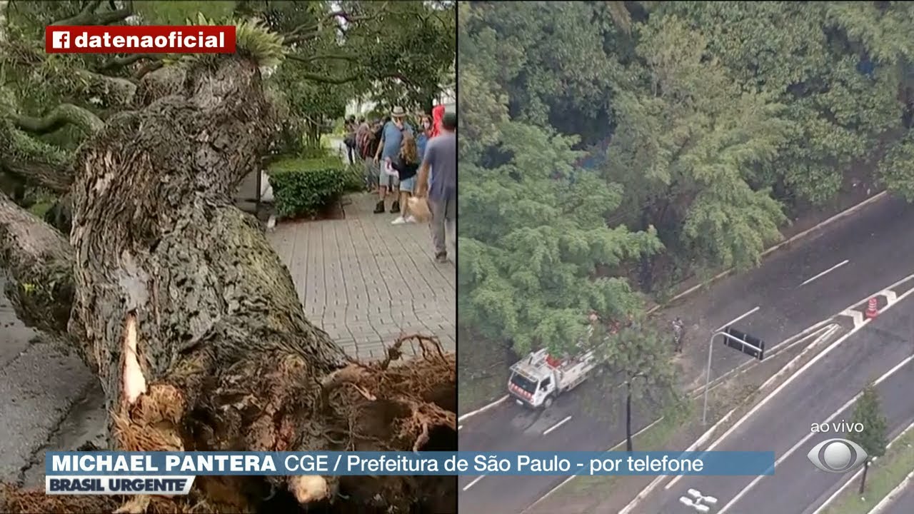 BRASIL URGENTE I TEMPORAL CAUSA TRANSTORNOS EM SP