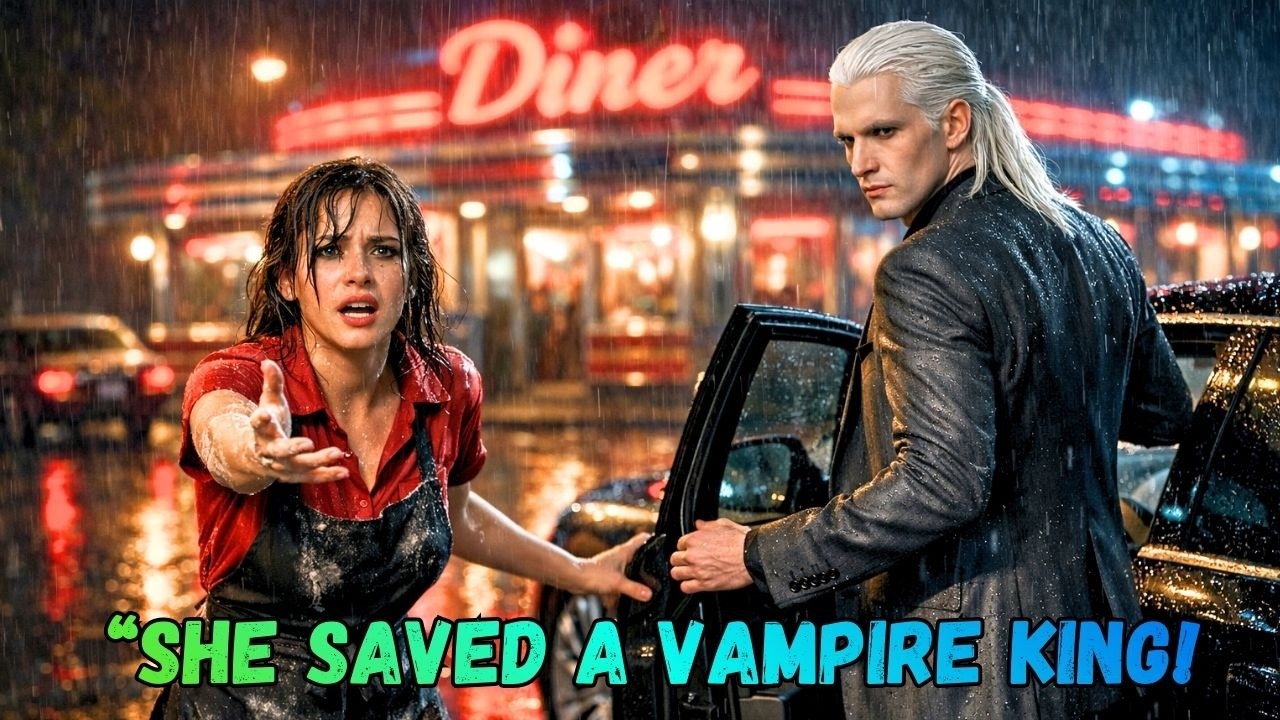 Poor Waitress Saves Vampire King in the Rain… Next Day He Changes Her Life Forever
