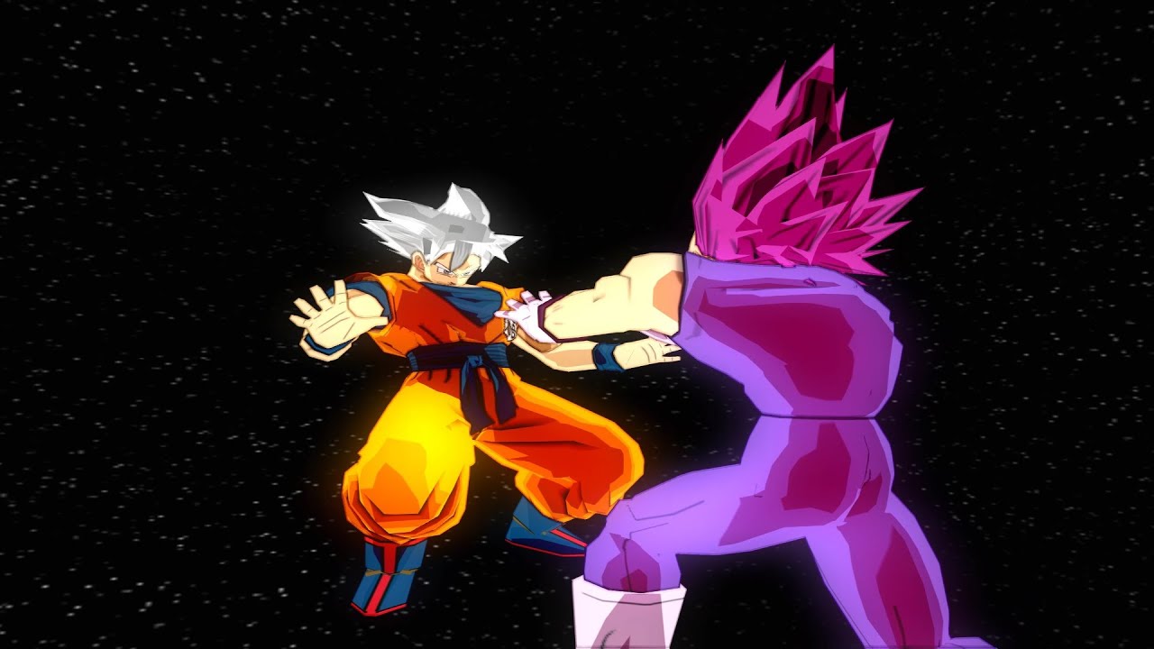 Vegeta Ultra Ego vs Goku Mastered Ultra Instinct | DBZ: Budokai Tenkaichi 3 [60FPS]