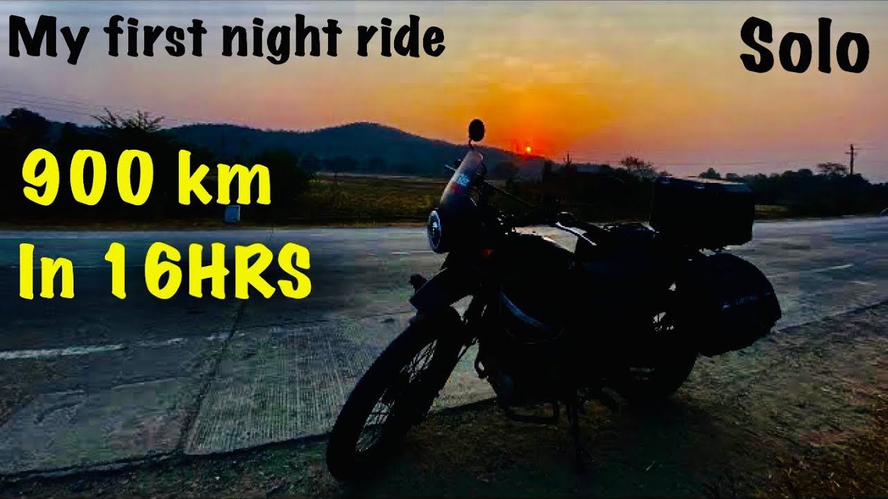 Is it safe to ride in night? | 900KM IN 18HRS | KOLKATA TO RAIPUR | Himalayan