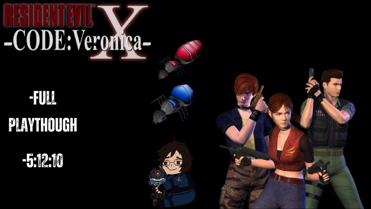 Resident Evil: Code Veronica X (2000/2001) Claire & Chris Redfield Full Playthrough