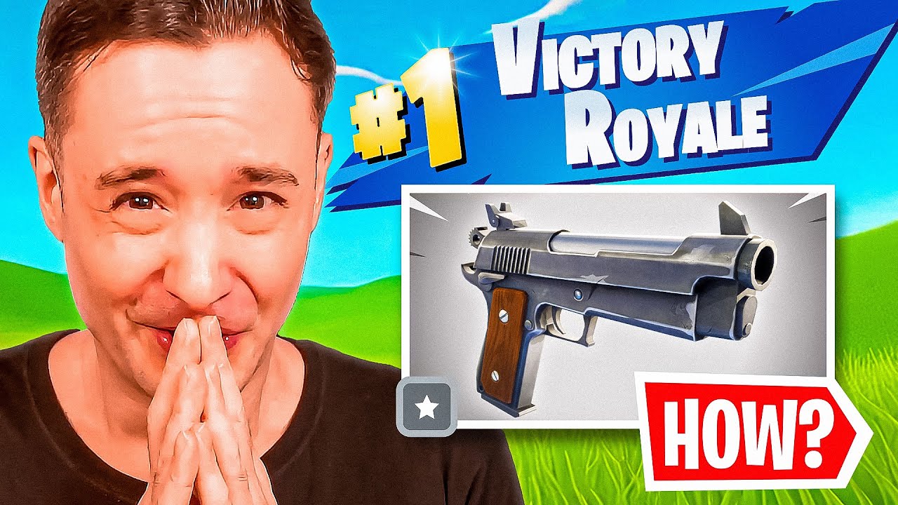 Winning With Only GREY Weapons in Fortnite OG!