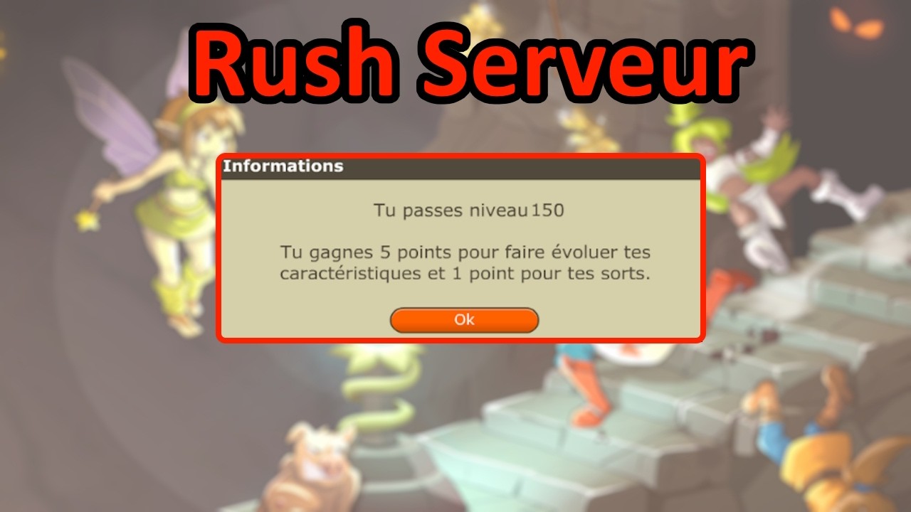 RUSH les SERVEURS SAISONNIERS DOFUS RETRO
