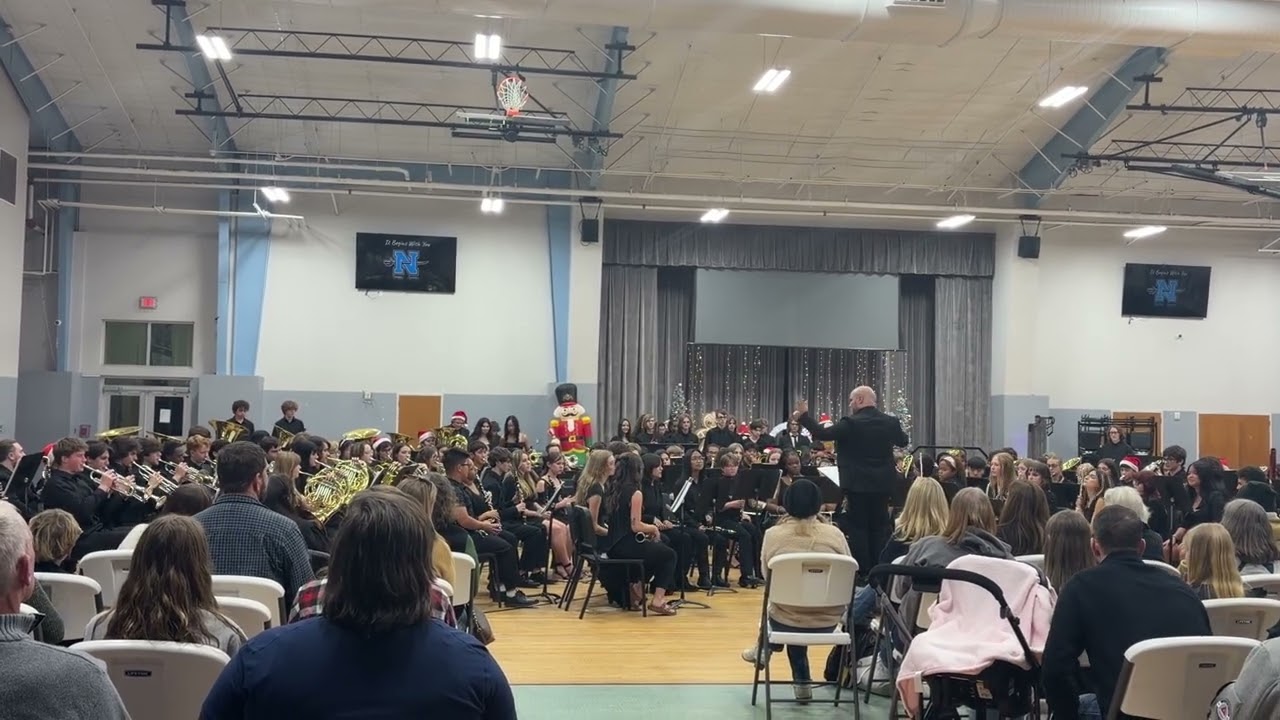 NBH HS concert band Christmas song 2
