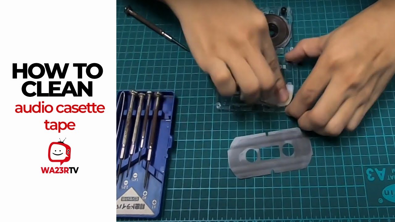 How To Clean Audio Cassette Tape