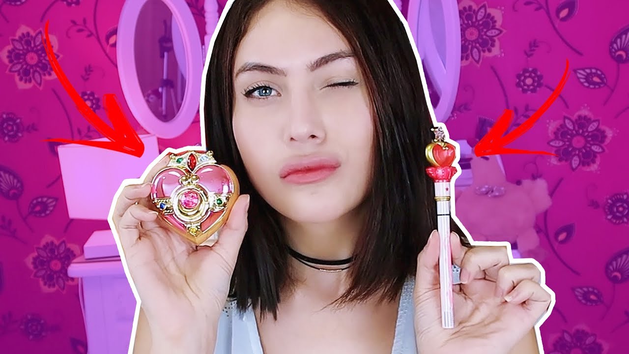 TESTANDO MAQUIAGENS JAPONESAS DA SAILOR MOON!