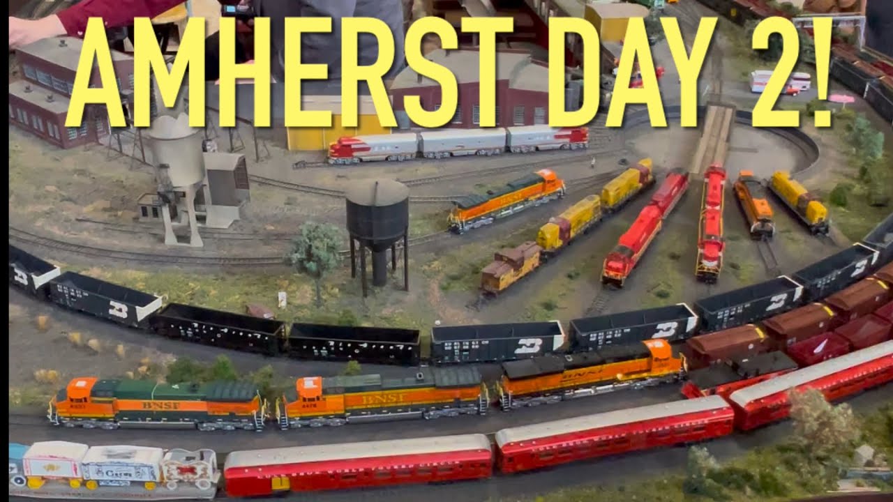 Amherst Train Show 2025 Day 2!