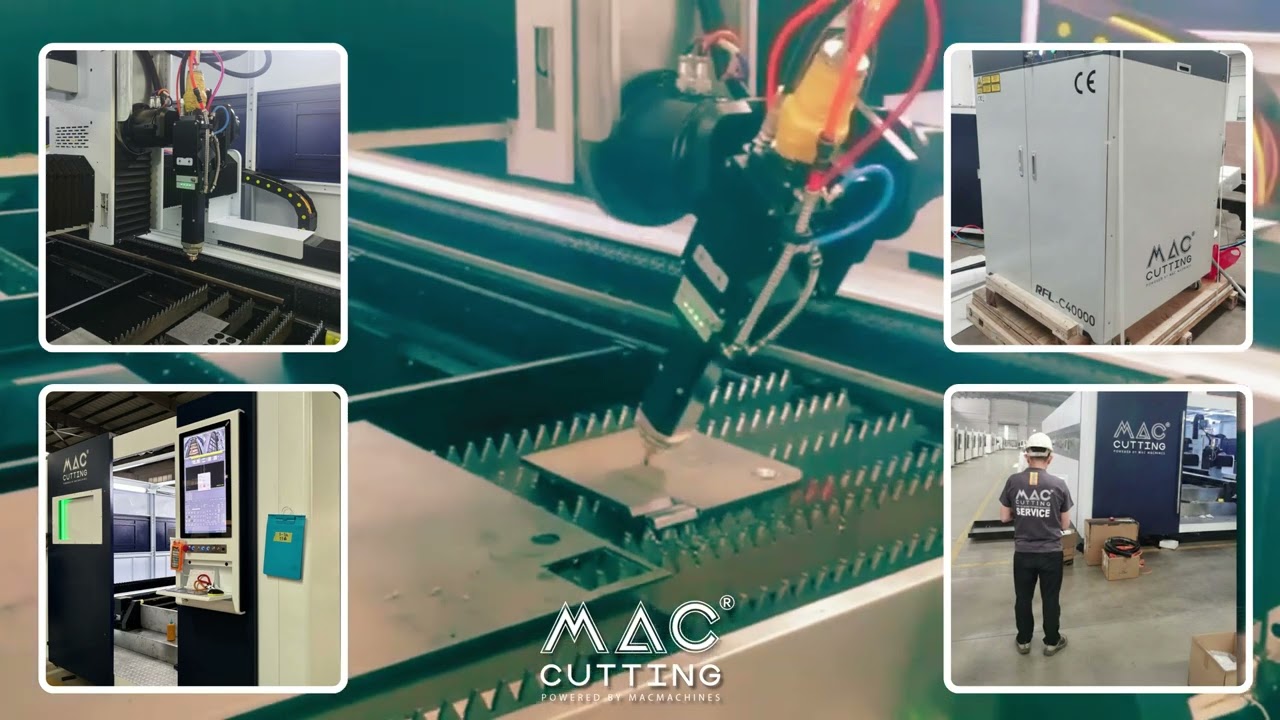 MAC CUTTING - MLS 8025 40kW FİBER LAZER KESİM MAKİNASI