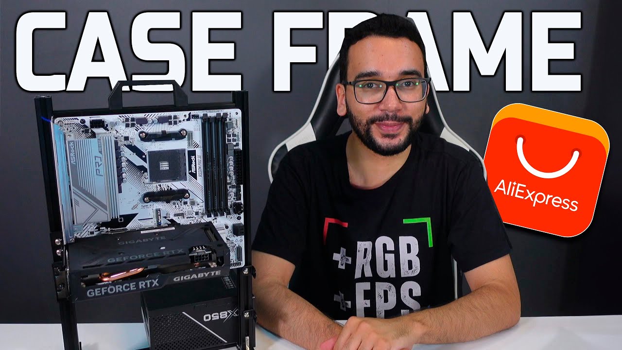 SUBSTITUIR GABINETE? Case Frame / Bancada ATX do AliExpress
