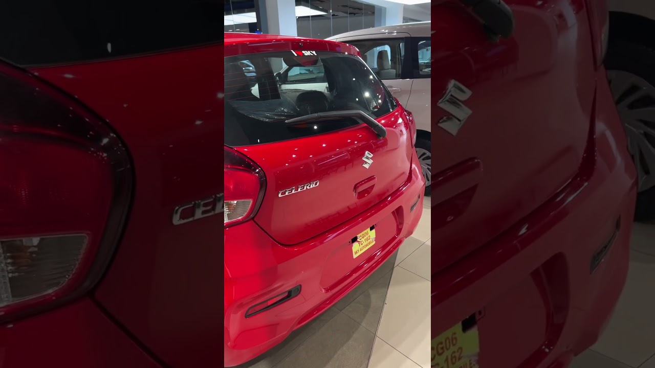 Maruti Suzuki CELERIO ZXi Red Colour 