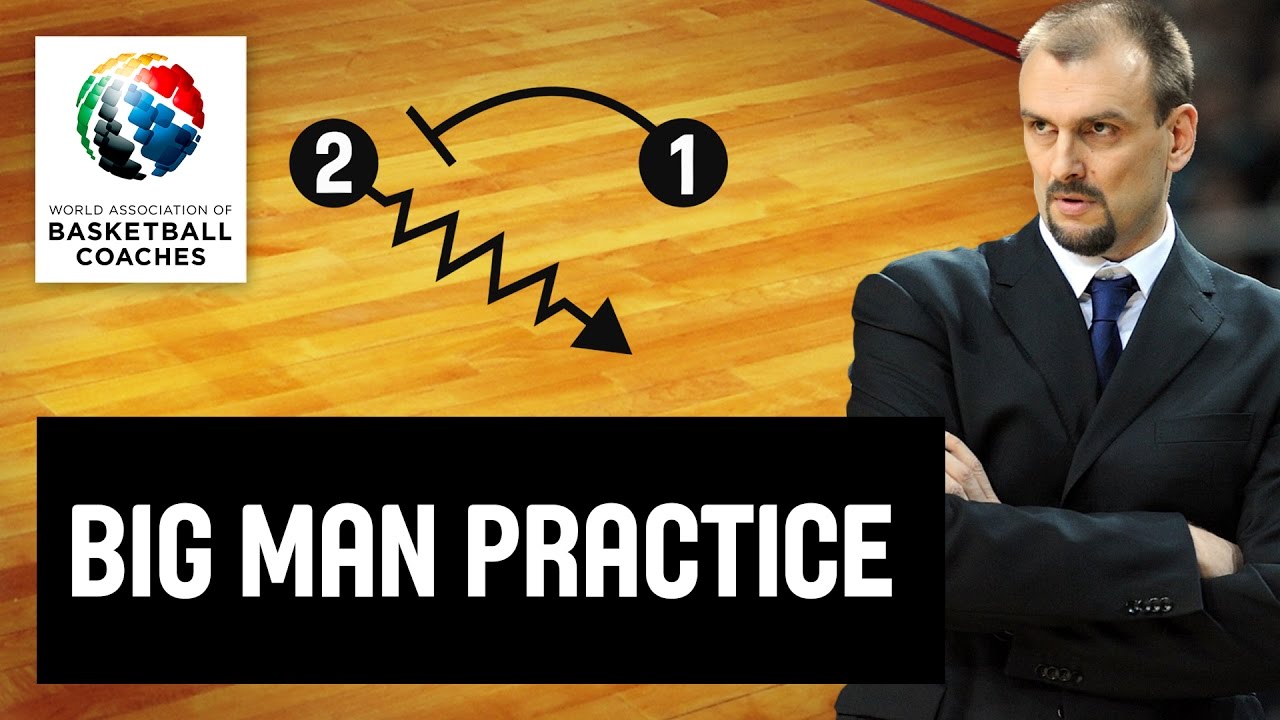 Big man practice - Zan Tabak  - Basketball Fundamentals