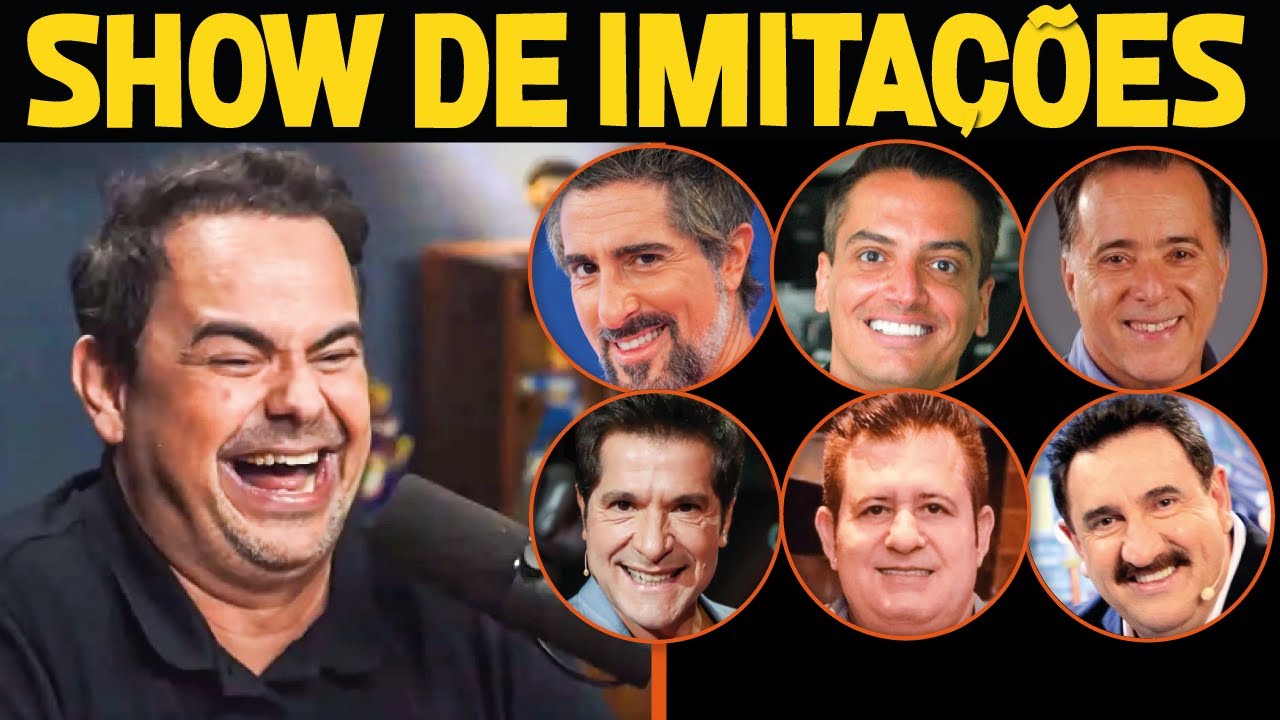 Carioca faz Imitações Incríveis no Podcast com Gui Santana