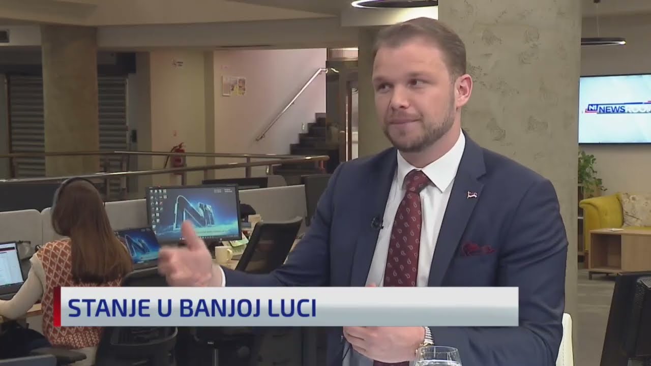 Da li se OSJEĆA BEZBJEDNO u Sarajevu? Pogledajte odgovor Stanivukovića. Gostovanje za N1 BiH