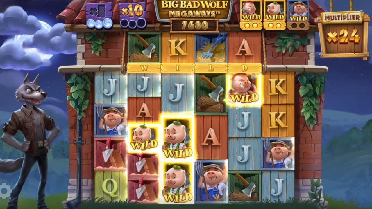Big Bad Wolf Megaways Big Win - (Quickspin)
