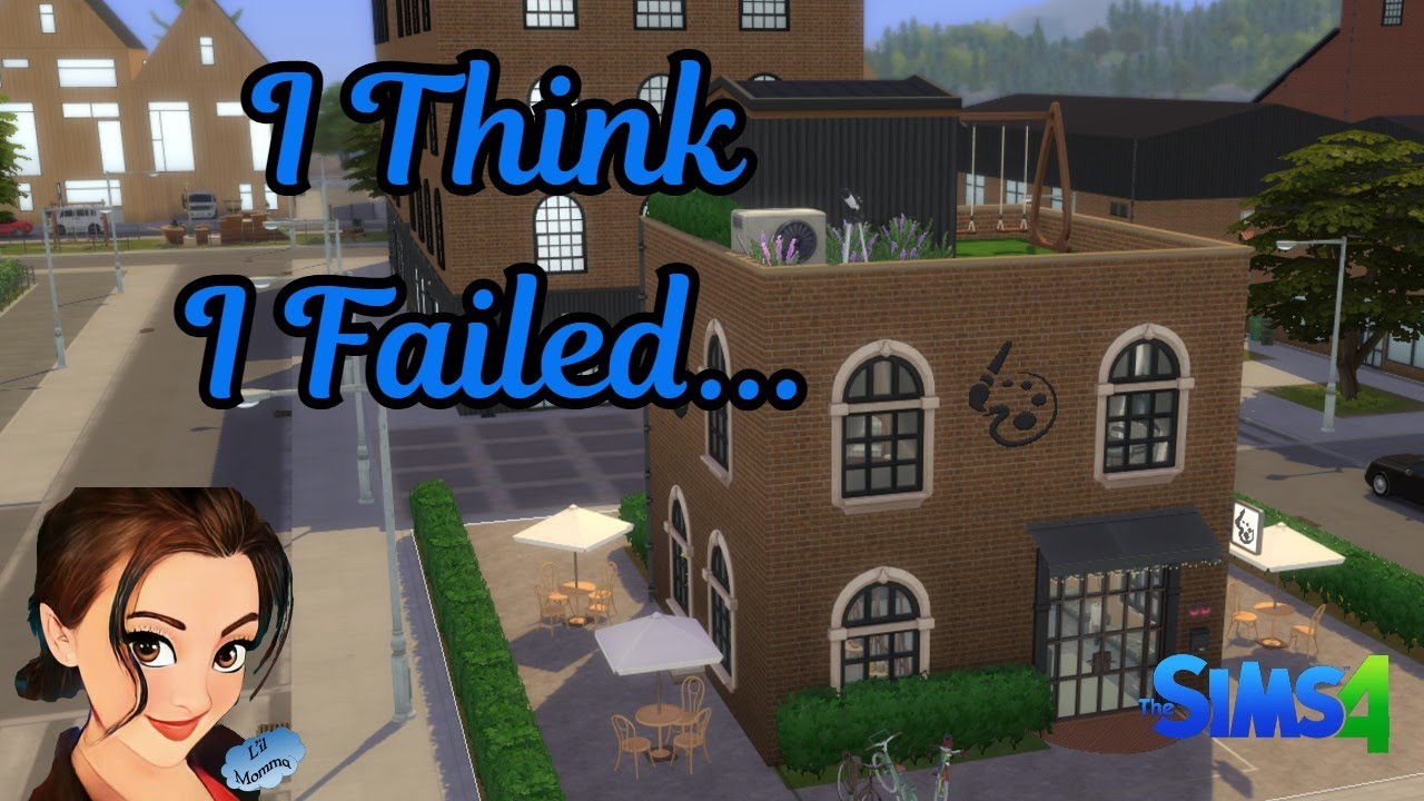 My First Small Business Build Is A Fail?! | Sims 4 | Walk Thru