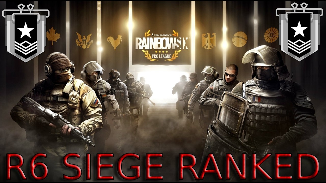 🔴RAINBOW SIX SIEGE RANKED🔴