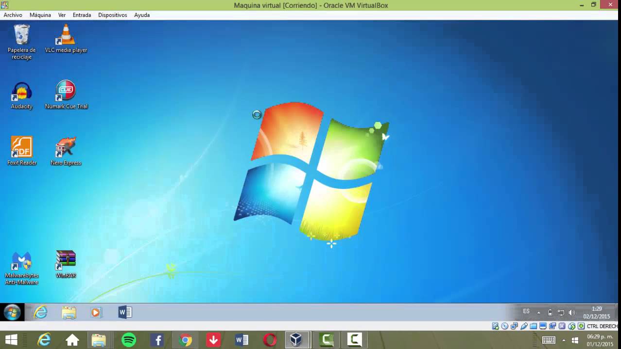 Tutorías de cómo instalar programas en una máquina virtual.