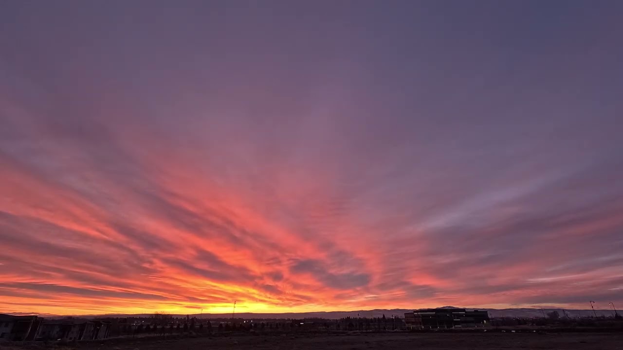Sunrise Idaho Falls Idaho [4K]