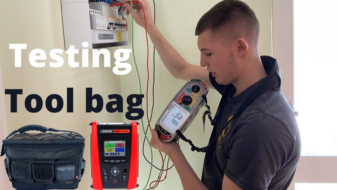 What's Inside My Testing bag - Electrician
