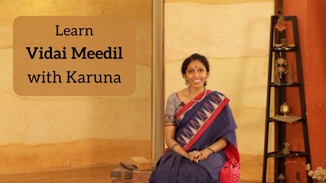 Learn Charanam of Vidai Meedil
